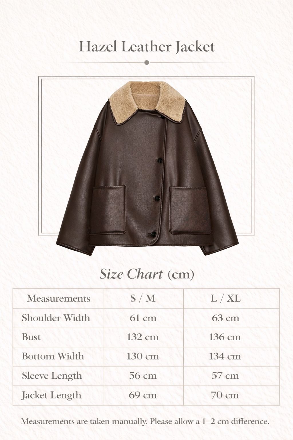 Hazel Leather Jacket